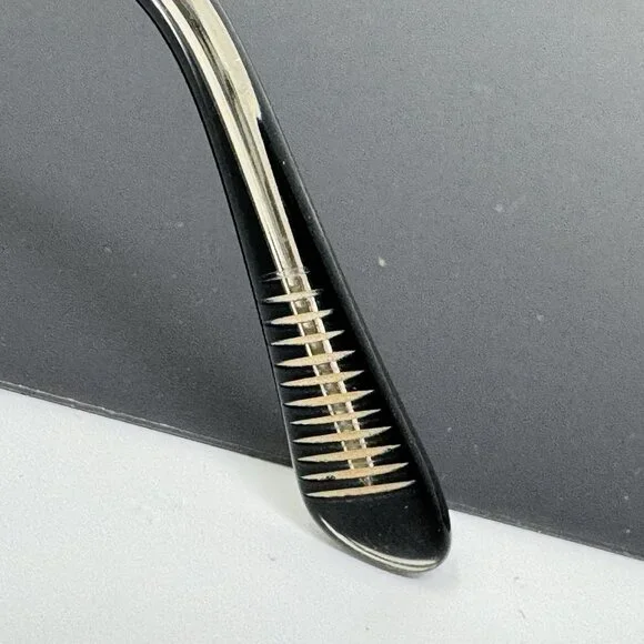 Modo MOD. 433 658 Black Clear Eyeglasses Frames 46-17 143 Italy Designer - Picture 8 of 14